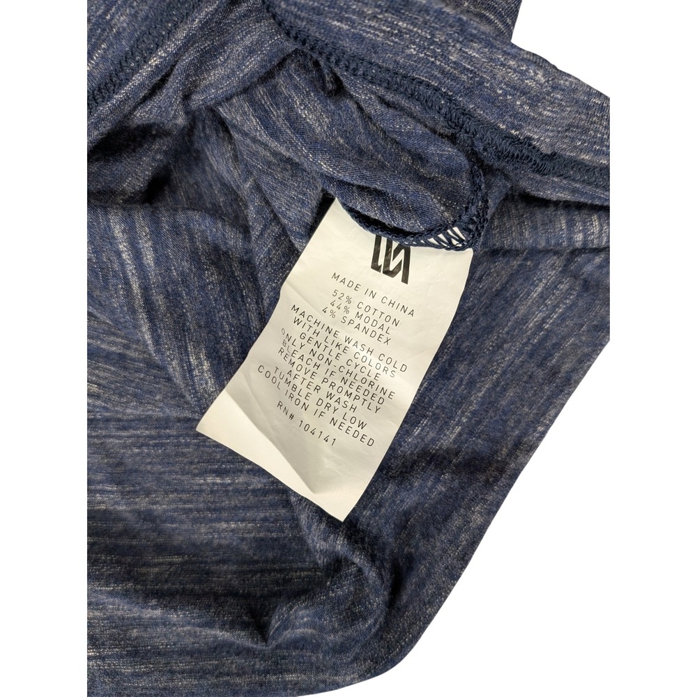 VRST Mens Muscle Tee Sleeveless Shirt Heathered Navy Blue Small NWT - Picture 6 of 9